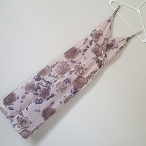 XS Sienna Sky Blush and Floral Jumpsuit